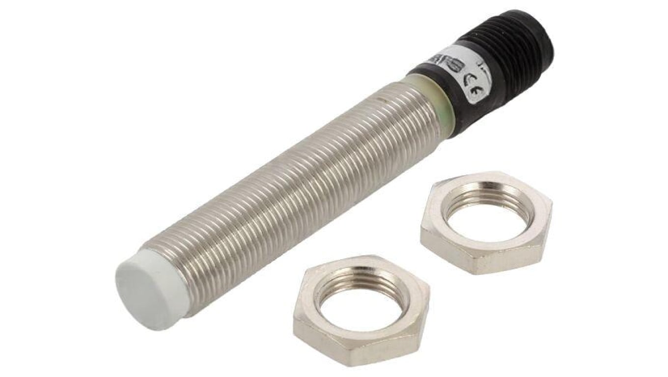 Czujnik indukcyjny, Czujnik indukcyjny, wysunięty, z konfiguracją wyjścia NAMUR/p, max. 9,35mA, 4mm, IP67, IA12ELN04UCM1