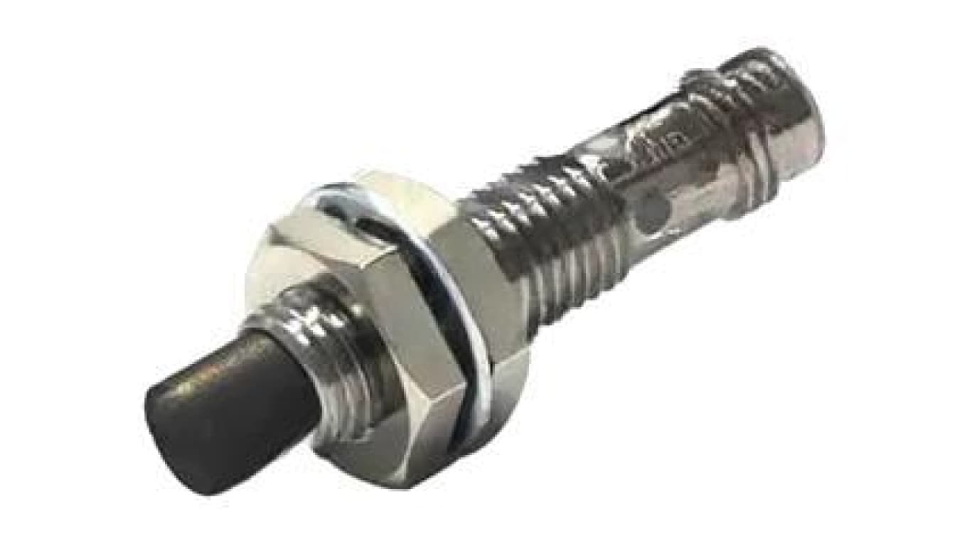 Czujnik indukcyjny, PNP/NO, wysunięty, 200mA, 10...30VDC, M8 męski, M8, 0...4mm, IP67 E2E-X4MB1T8-M5