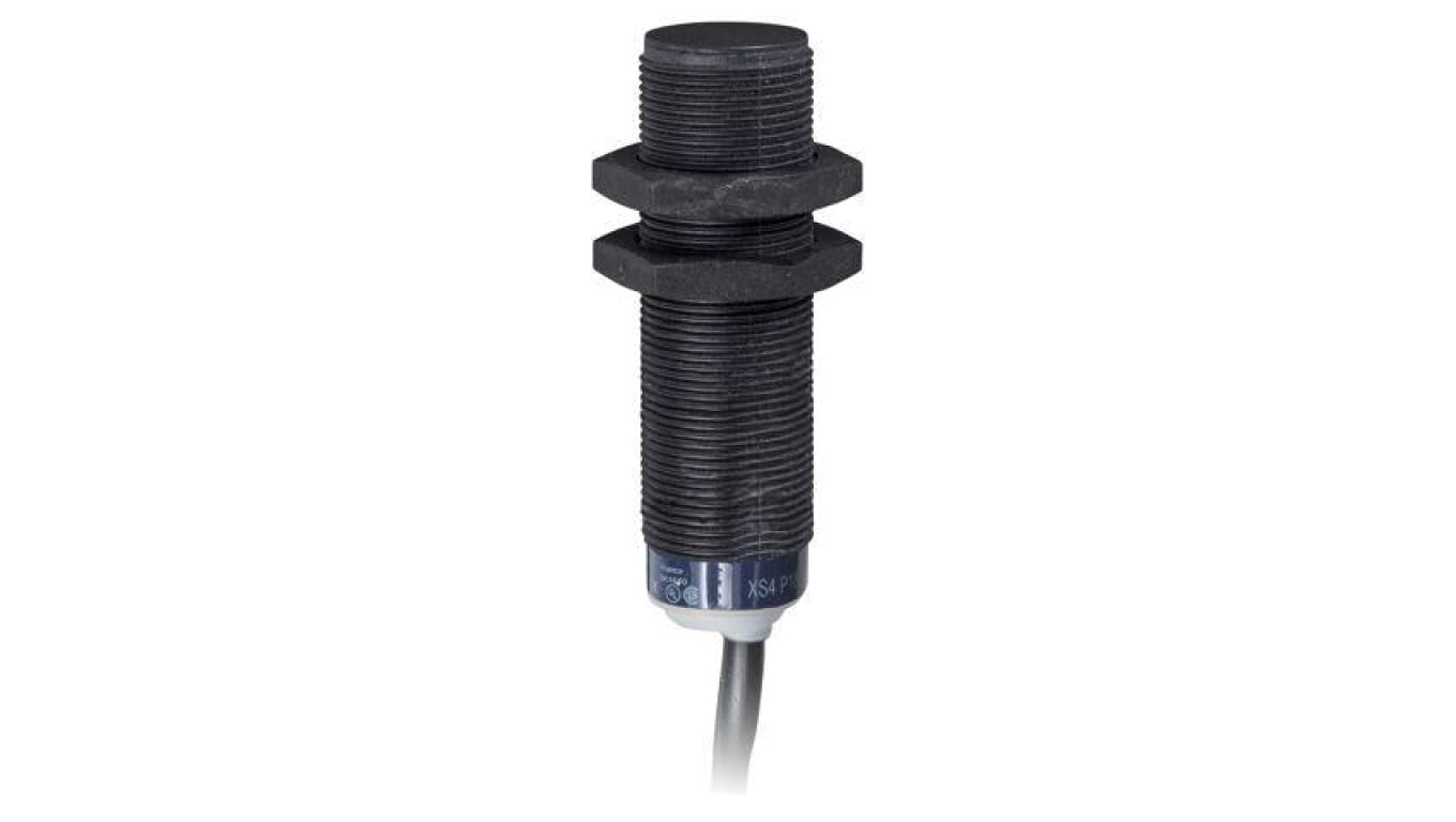 Czujnik indukcyjny, wysunięty, z konfiguracją wyjścia 2-przewodowy NC, max. 0,2A, 0...8mm, IP68, XS4P18MB230
