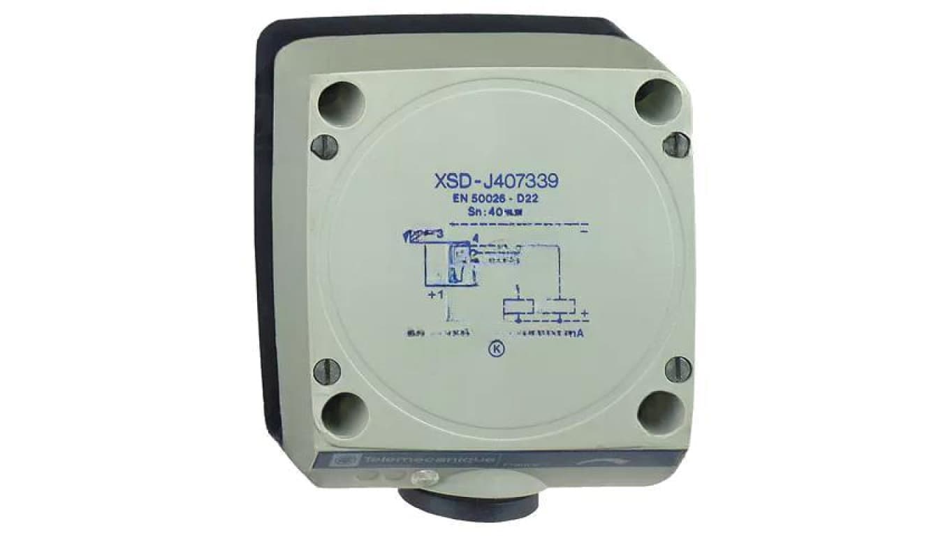 Czujnik indukcyjny, z konfiguracją wyjścia PNP/NO + NC, max. 0,2A, 0...60mm, IP67, XSDH607339