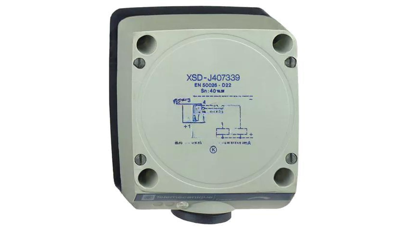 Czujnik indukcyjny, z konfiguracją wyjścia PNP/NO + NC, max. 0,2A, 0...60mm, IP67, XSDH607339