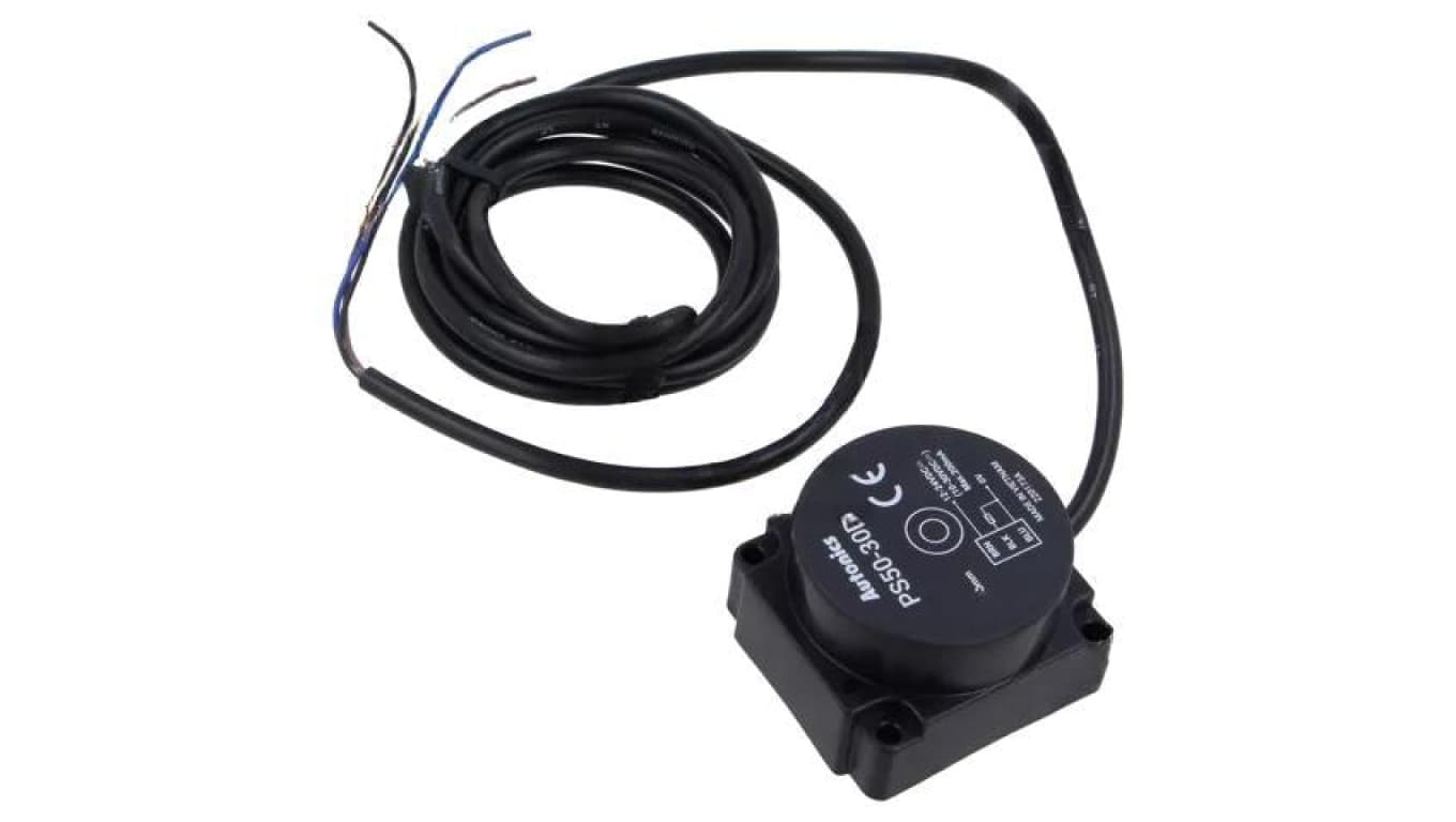 Czujnik indukcyjny, z konfiguracją wyjścia: PNP/NO, max. 10mA, przewody, 30mm, IP67, PS50-30DP