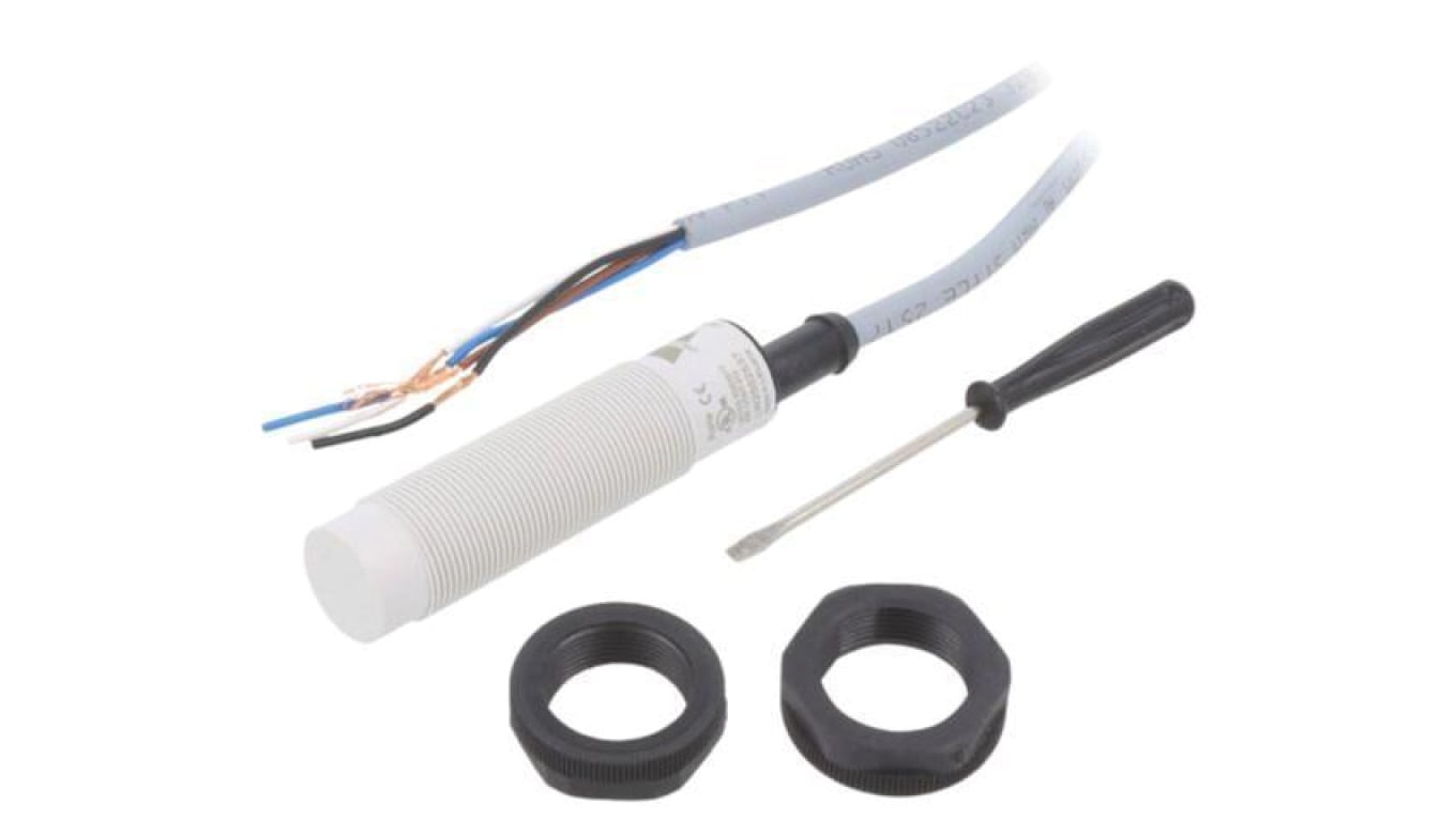 Czujnik pojemnościowy, Zasięg: 0÷12mm, Output: NPN / NO + NC, PBT CA18CAN12NA