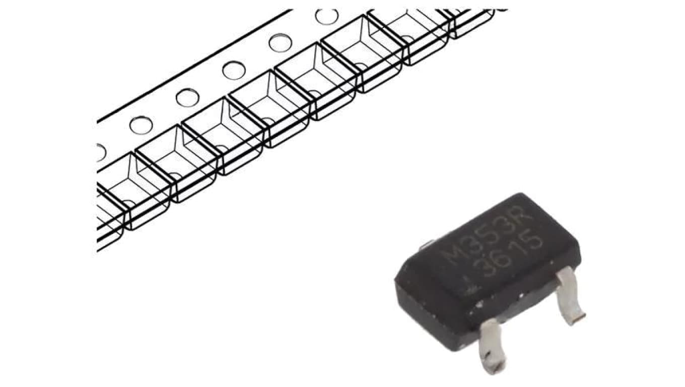 Czujnik pola magnetycznego, omnipolarny, magneto-rezystywny, 20mA, -14...14Gs, -40...85C, SM353RT