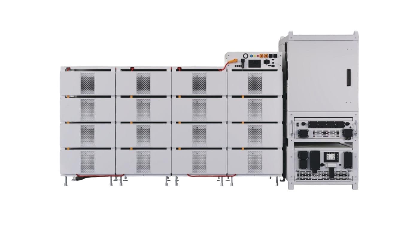 DEYE BOS-B-PRO-A3 257.28kWh: BOS-B-PACK16+PDU-A+SUN-125K-PCSL01HP3+MPPT-L01-EU-AM8+STS500L