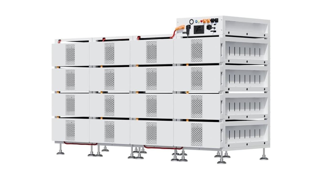 DEYE Stojak na akumulatory BOS-B-Rack16-A3 (16 półek) + Akcesoria