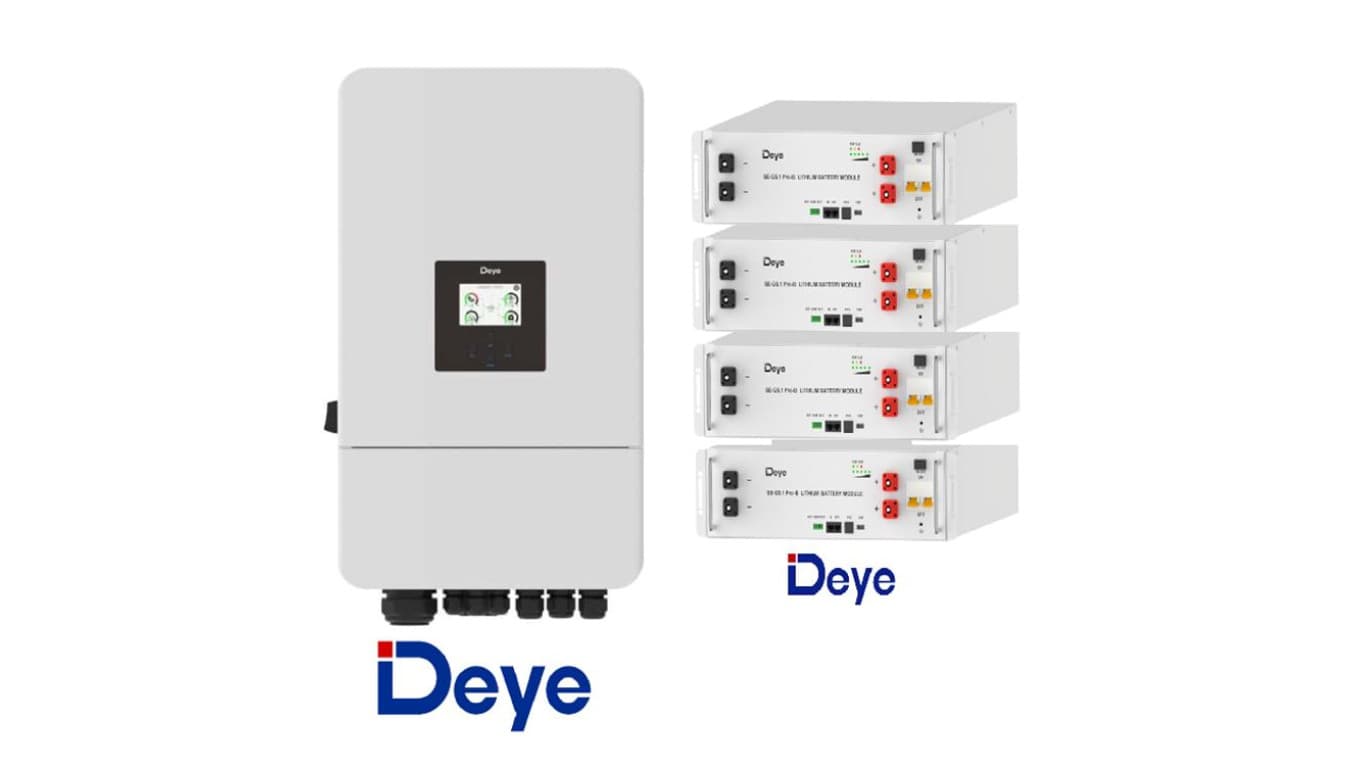 DEYE: Zestaw Inwerter hybrydowy SUN-15K-SG05LP3 + Bateria SE-G5.1-Pro-B 20.48kWh (niskonapięciowy)