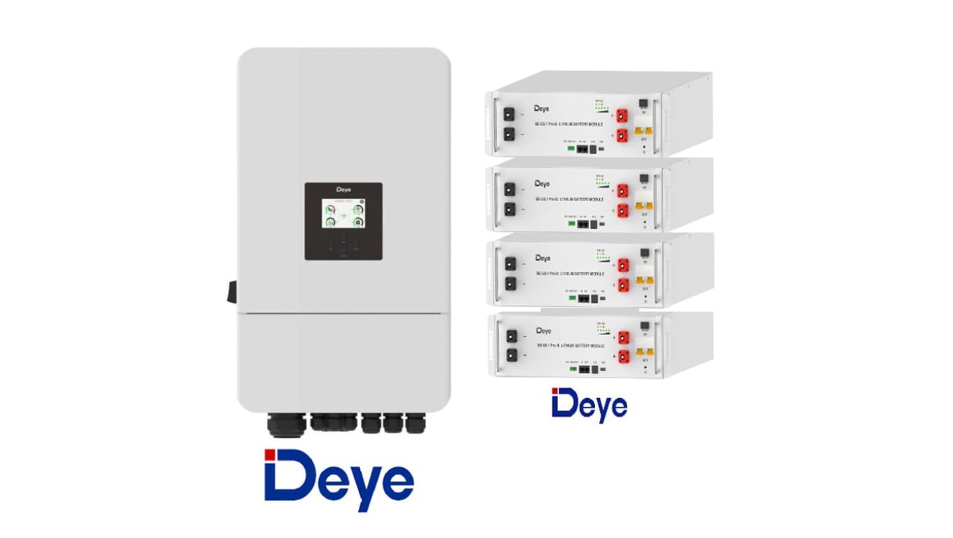 DEYE: Zestaw Inwerter hybrydowy SUN-15K-SG05LP3 + Bateria SE-G5.1-Pro-B 20.48kWh (niskonapięciowy)
