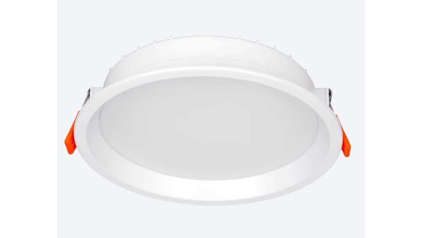 Downlight plafon podtynkowy CALMOS 3CCT 3000K 4000K 6500K 24W 2800lm okrągły IP54 Biały PRIME 5 lat gwar.