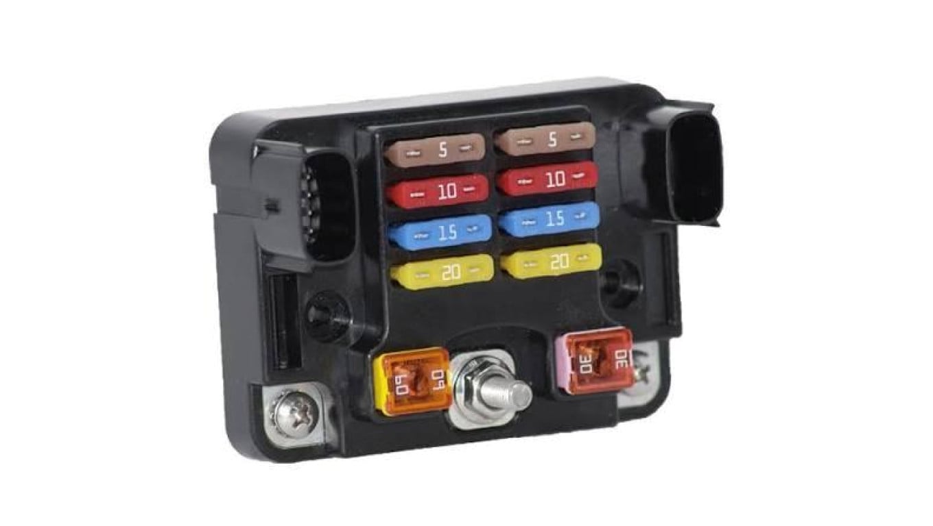 EGIS Blok bezpieczników ATO/J Case 8+2 - M6