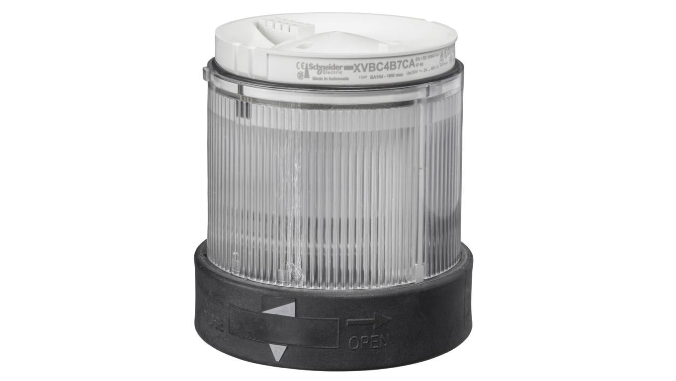 Element świetlny migający O70 bezbarwny 24/48V, XVBC4B7 SCHNEIDER