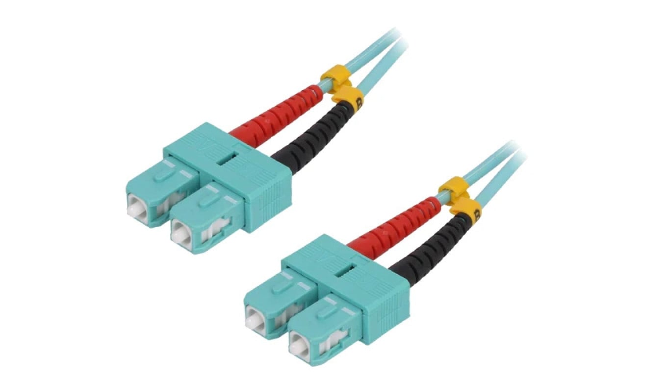 Patch cord światłowodowy OM3 SC/UPC,z obu stron 2m LSZH FP3SC02
