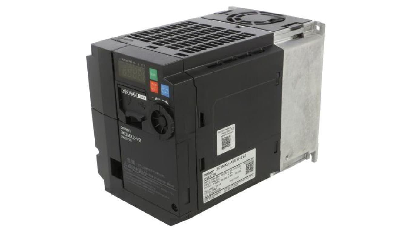 Falownik wektorowy Moc silnika maks: 1,5/2,2kW 200÷240VAC 3G3MX2-AB015-EV2
