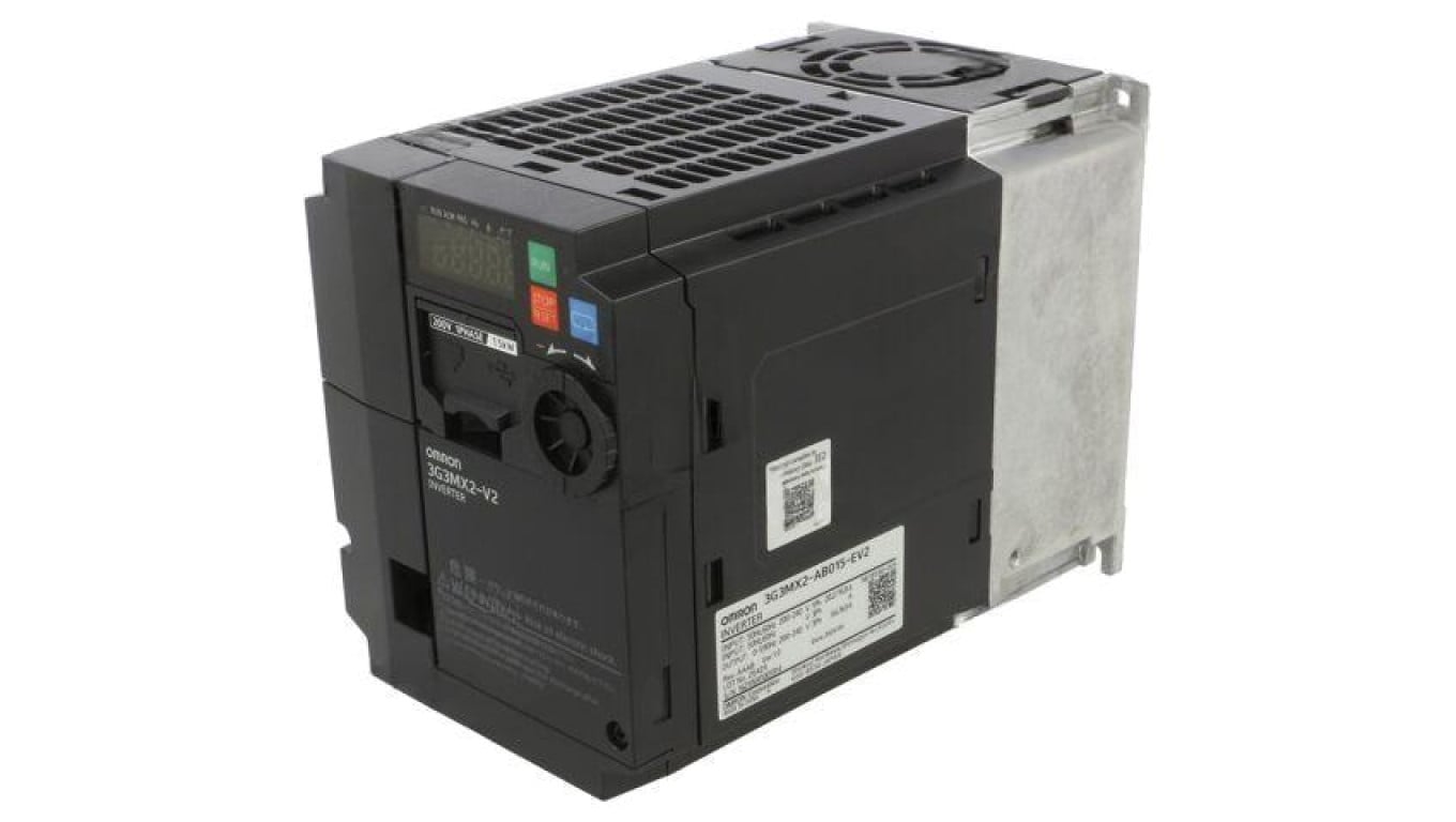 Falownik wektorowy Moc silnika maks: 1,5/2,2kW 200÷240VAC 3G3MX2-AB015-EV2