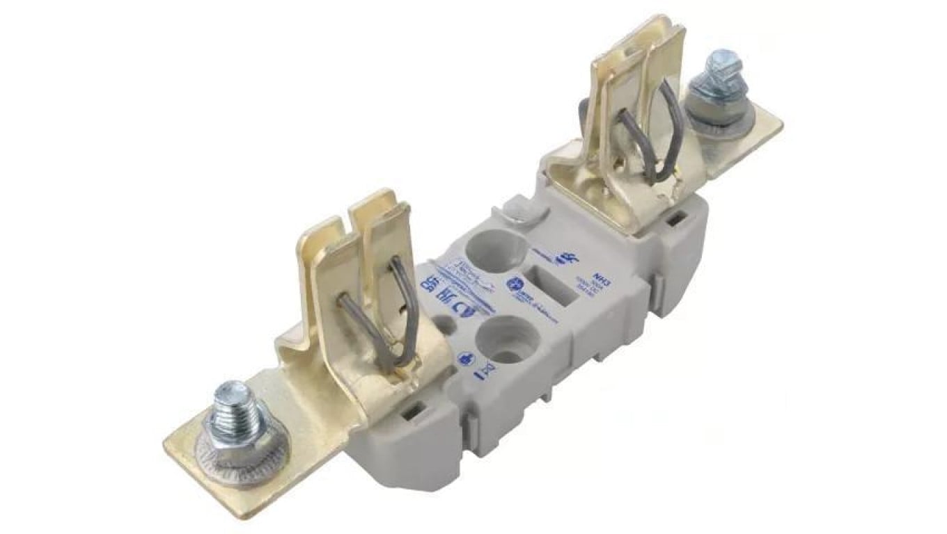 Gniazdo NH3 na szynę DIN 500A Bieguny: 1 1kVDC IP20 ST 354180