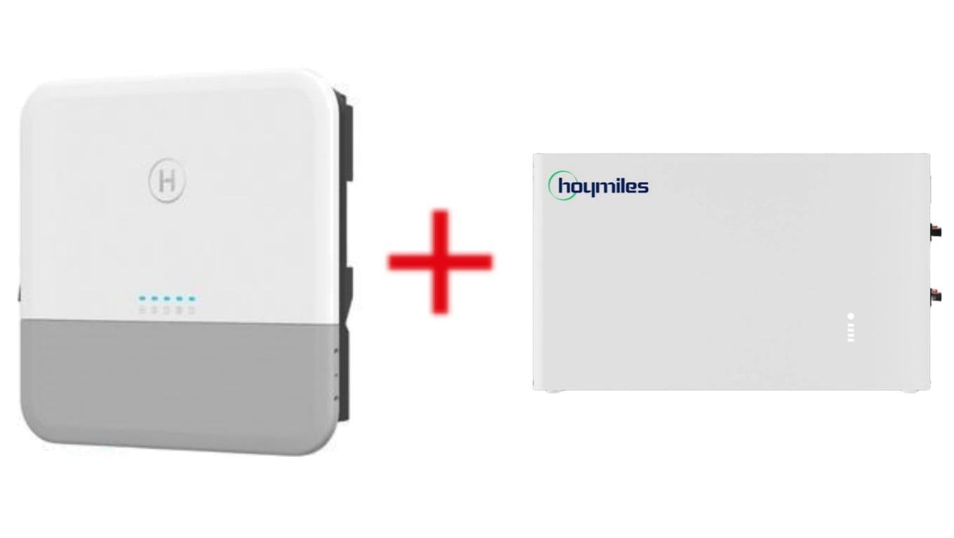 HOYMILES Zestaw: Inwerter Hybrydowy HIS-5L-G3 + Bateria LB-5D-G2 5.12kWh (niskonapięciowy)