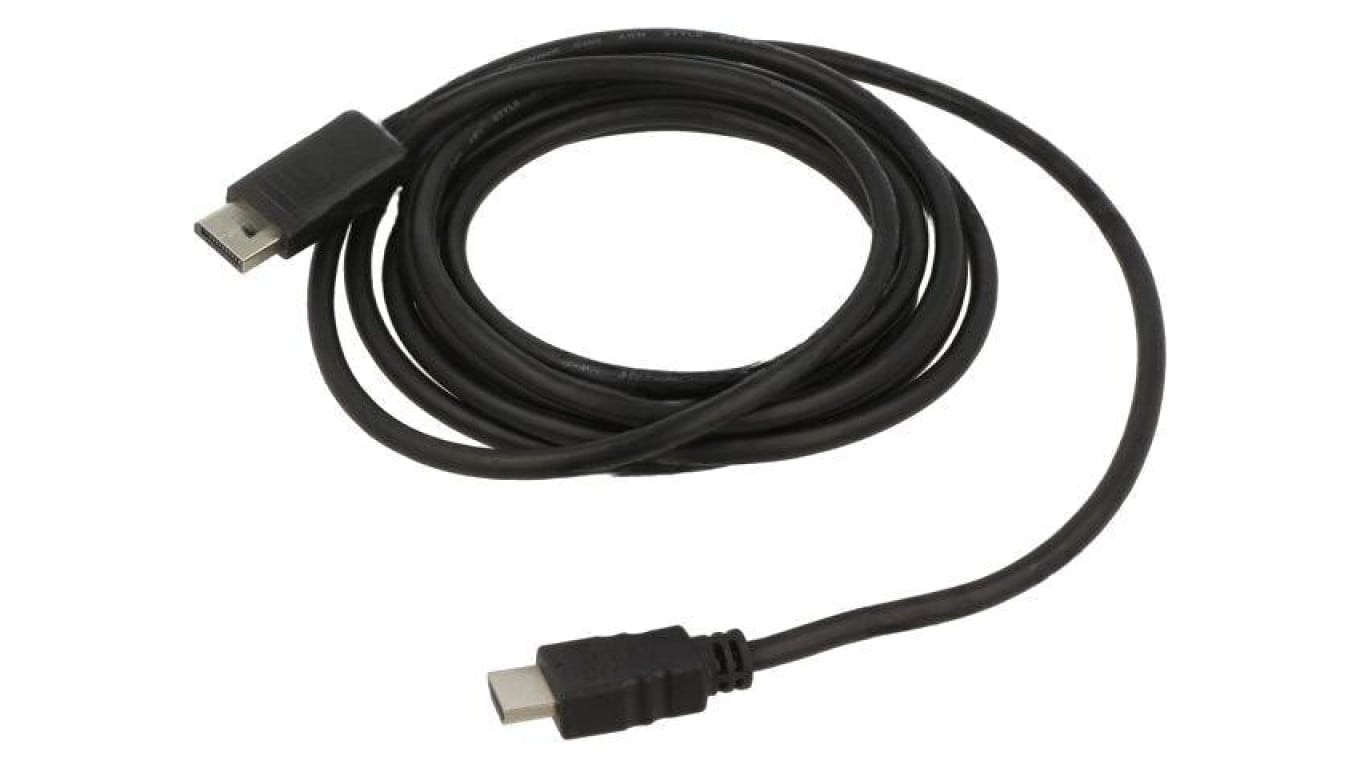 Kabel DisplayPort wtyk,HDMI wtyk, PVC, 3D,Full HD 1080p, dł. przewodu: 3m CC-DP-HDMI-3M