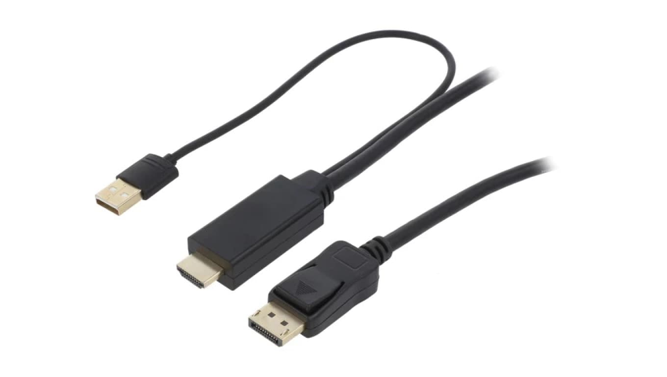 Kabel DisplayPort/HDMI o długości 1m CH0090
