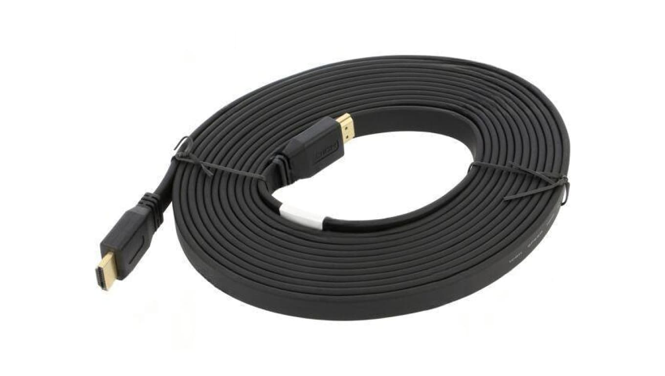 Kabel HDMI wtyk z obu stron PVC HDMI 2.0 5m czarny 28AWG CA-HDMI-21CU-0050-BK