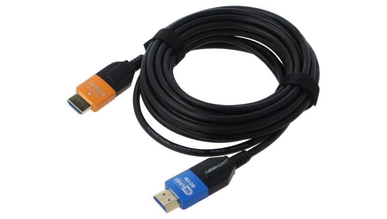 Kabel HDMI, wtyk z obu stron, PA, czarny, materiał wykonania żyły: Cu, dł. przewodu: 30m CC-HDMI8K-AOC-30M