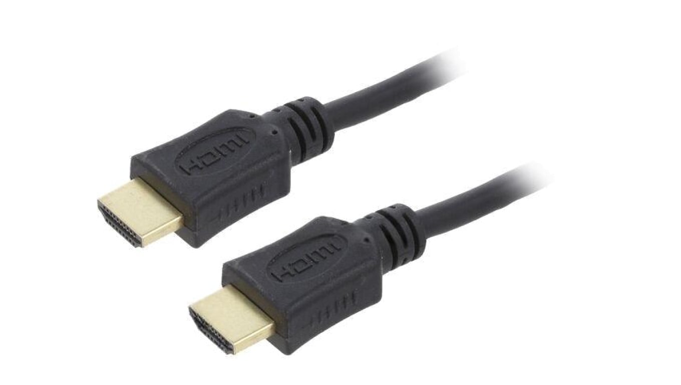 Kabel HDMI, wtyk z obu stron, PVC, czarny, 30AWG, materiał wykonania żyły: CCS, dł. przewodu: 3m CC-HDMI4L-10
