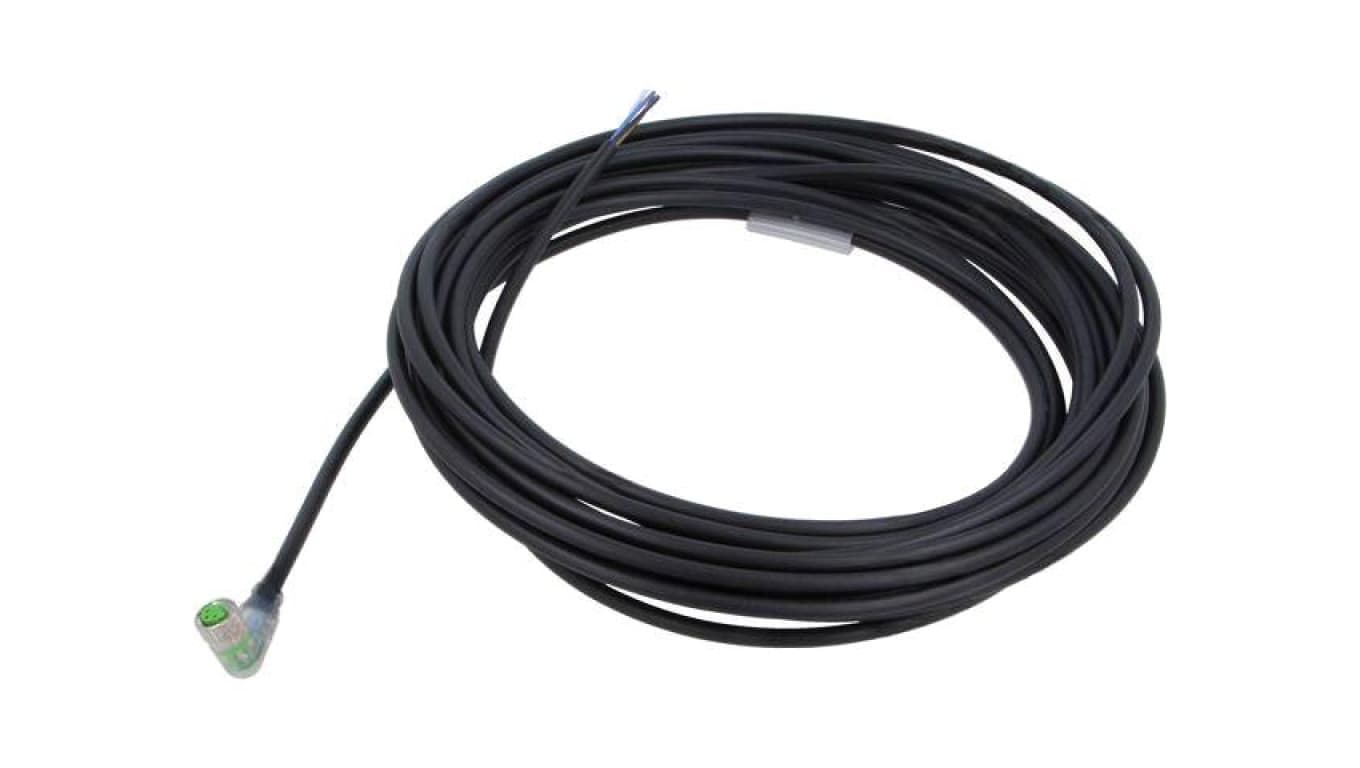 Kabel do czujników/automatyki M8 PIN 3 kątowe 10m wtyk 30VDC 7000-08141-6311000