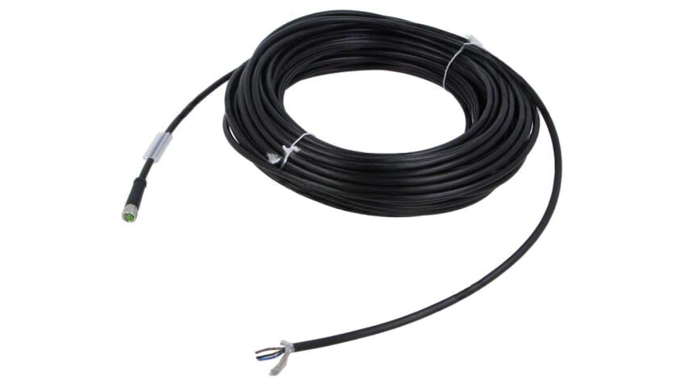 Kabel do czujników/automatyki M8 PIN 3 proste 25m wtyk 60VDC 7000-08741-6002500