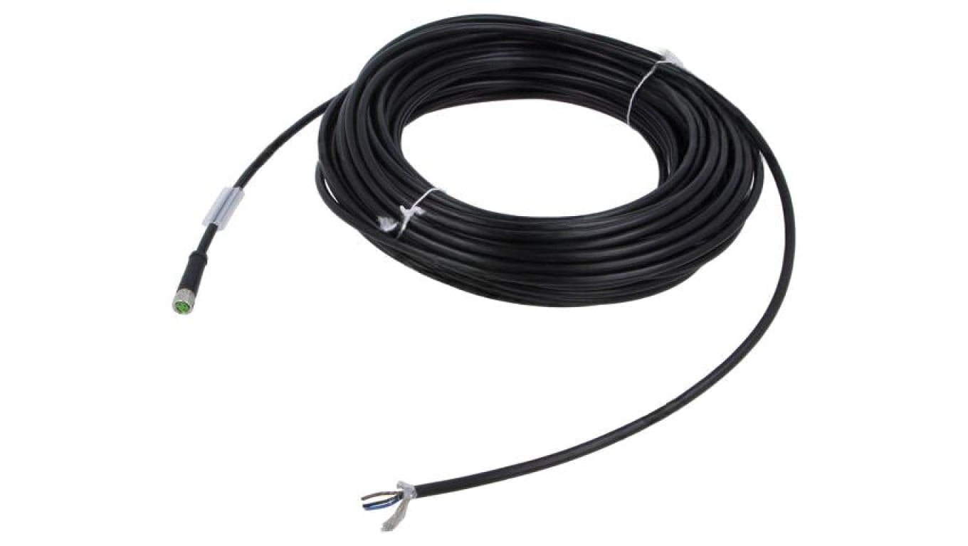 Kabel do czujników/automatyki M8 PIN 3 proste 25m wtyk 60VDC 7000-08741-6002500