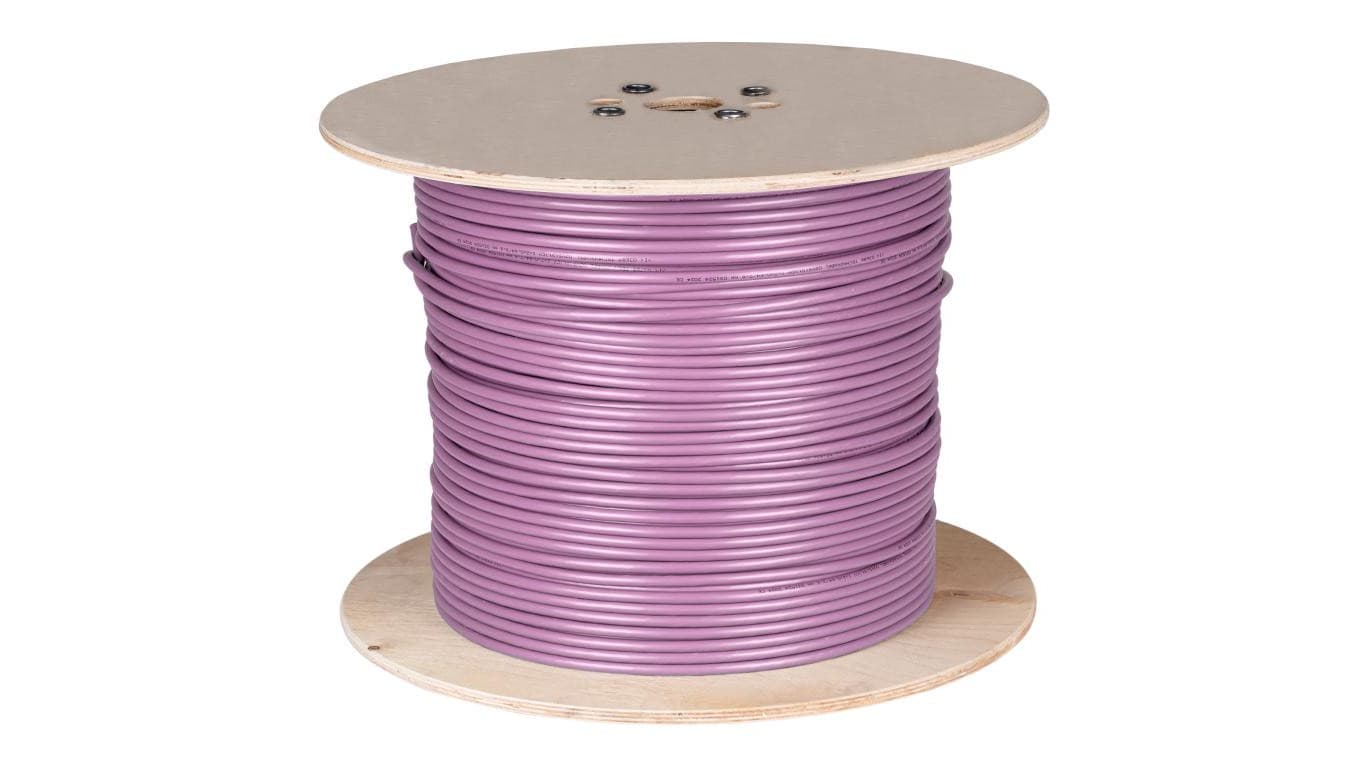 Kabel transmisyjny PROFIBUS L2 1x2x0,64mm do magistrali przemysłowej Profibus fioletowy 100V ekranowany drut Helukabel /500m/