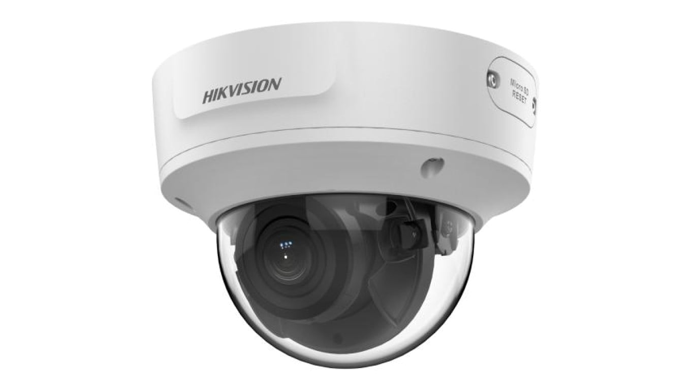 Kamera kopułowa AcuSense 4 MP. Zasięg IR do 40m. Max. Rozdzielczość 2688 Ă— 1520. IP67. IK10