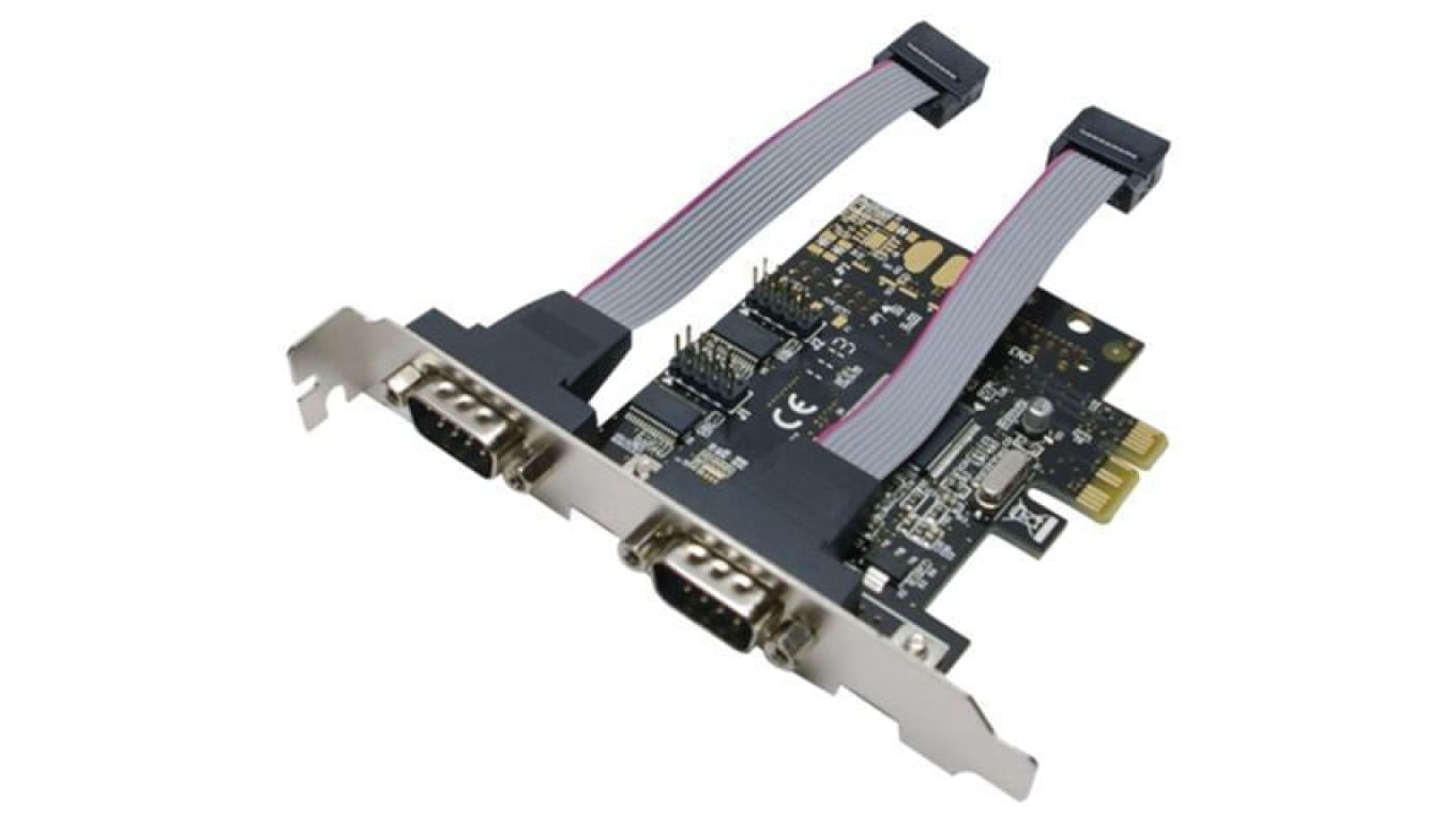 Karta komputerowa: PCIe, RS232 x2 PC0031
