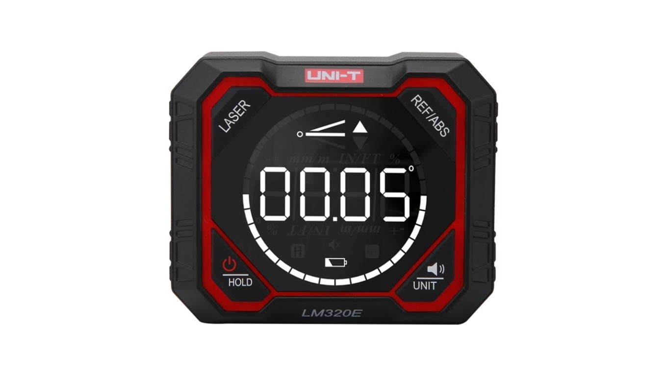 Kątomierz cyfrowy, inklinometr miarka kątowa Uni-T LM-320E