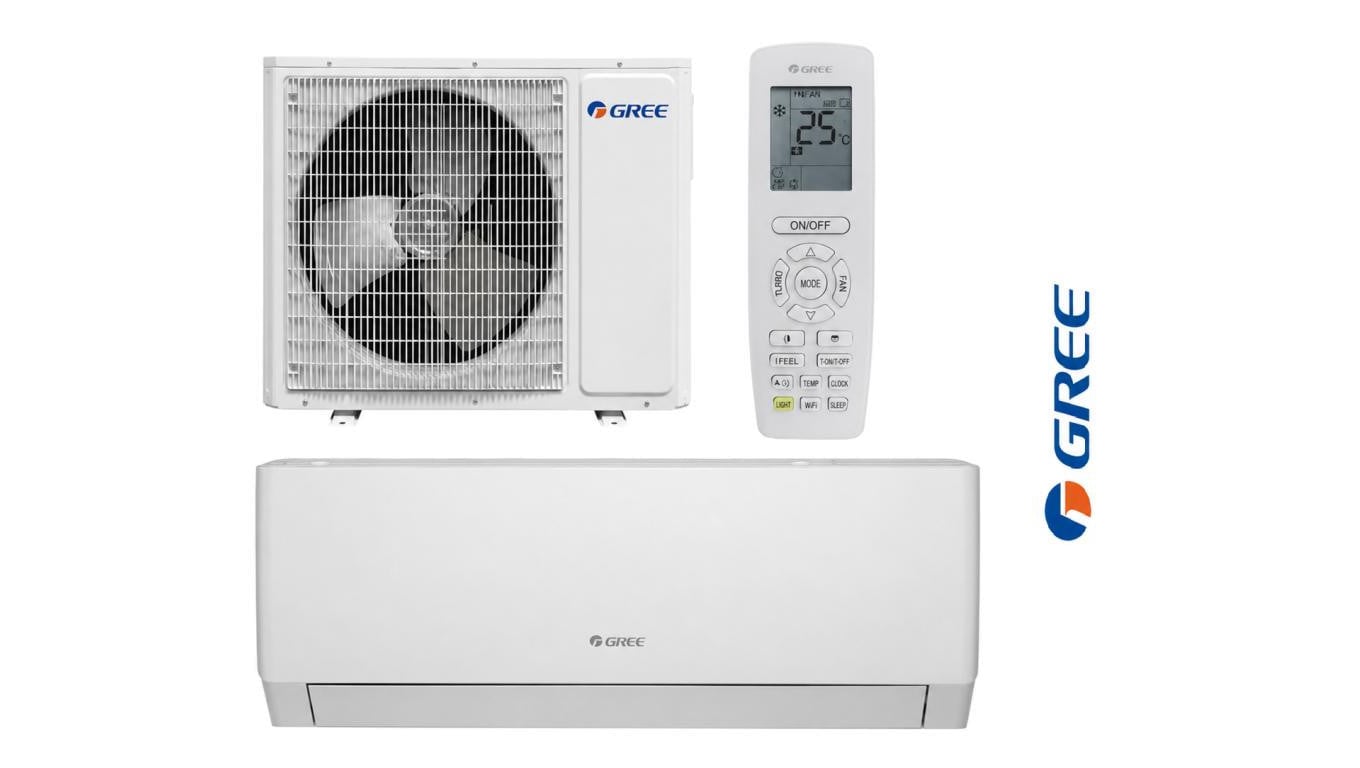 Klimatyzator ścienny Gree PULAR - 2,5 kW mat (komplet) PU09 mat