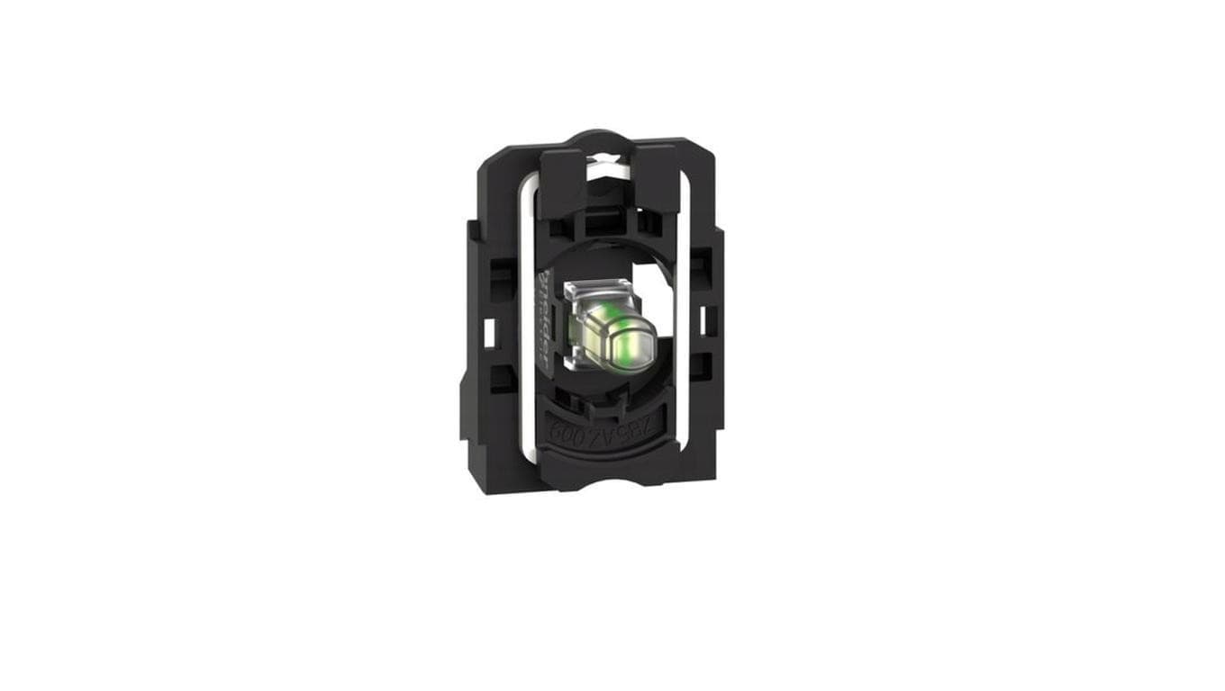 Korpus przycisku, biały, LED 230V, ZB5AVM1, Schneider