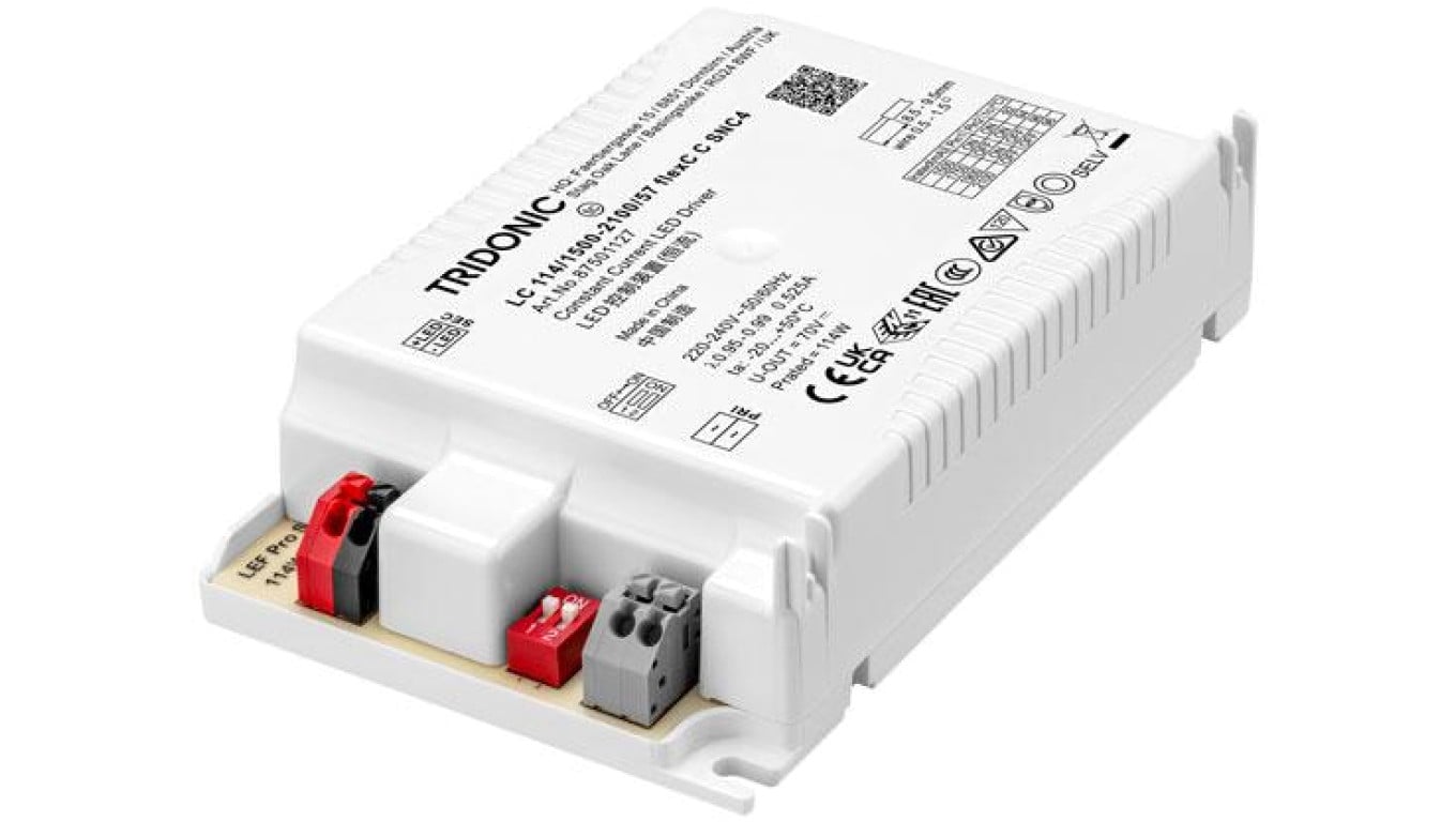 LC 114/1500-2100/57 flexC C SNC4 Zasilacz LED kompaktowy stałoprądowy nieściemnialny ESSENCE TRIDONIC - 87501127
