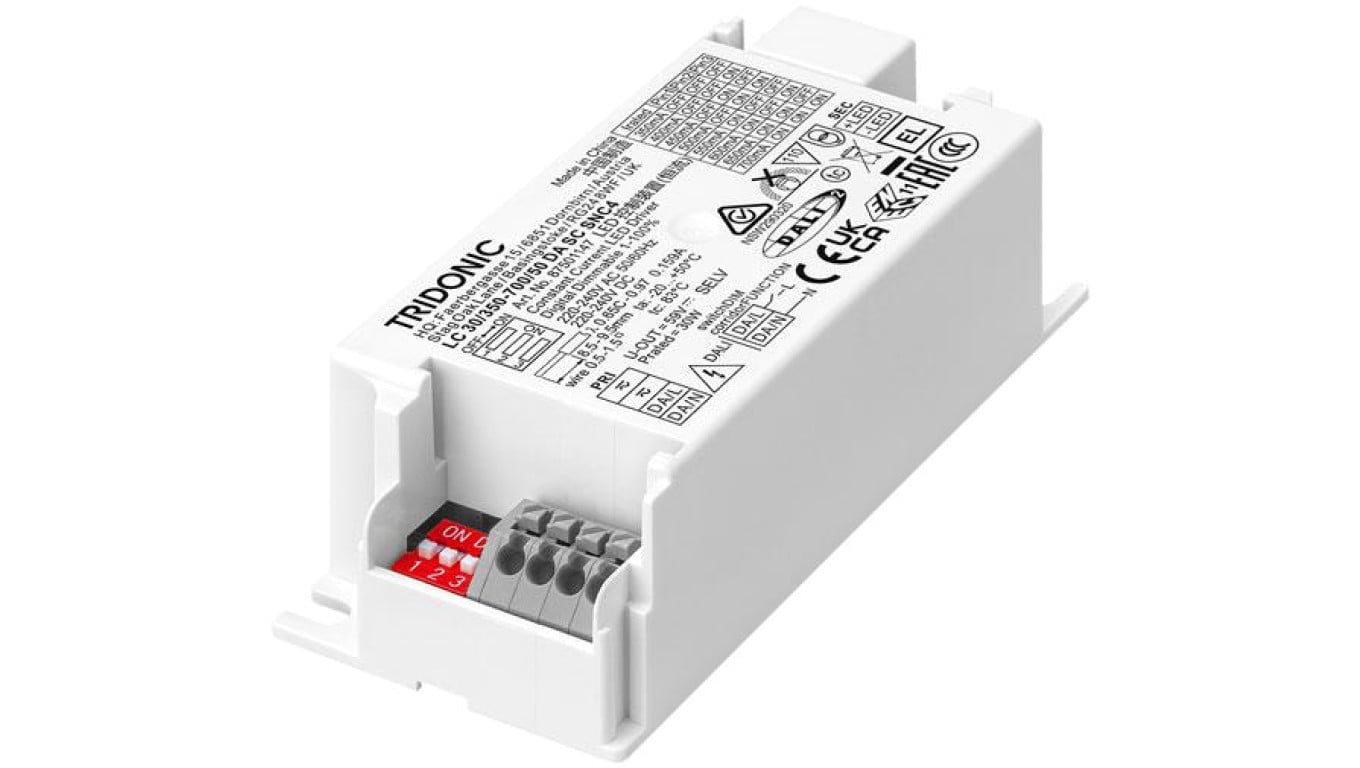 LC 30W 350-700mA 50V DA SC SNC4 Zasilacz LED kompaktowy stałoprądowy ściemnialny ESSENCE TRIDONIC - 87501147