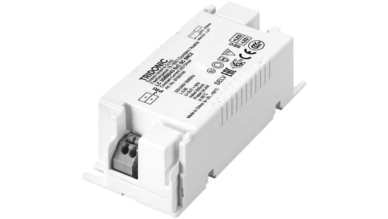 LC 35W 800mA 43V fixC SC SNC2 Zasilacz LED kompaktowy stałoprądowy nieściemnialny ESSENCE TRIDONIC - 87500740