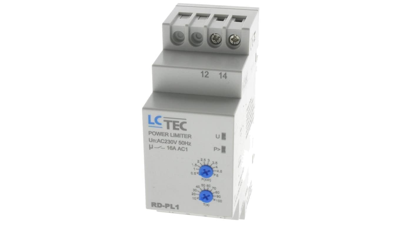 LC regulowany ogranicznik poboru mocy 16A 230V 0,5-2kW RD-PL1 9309