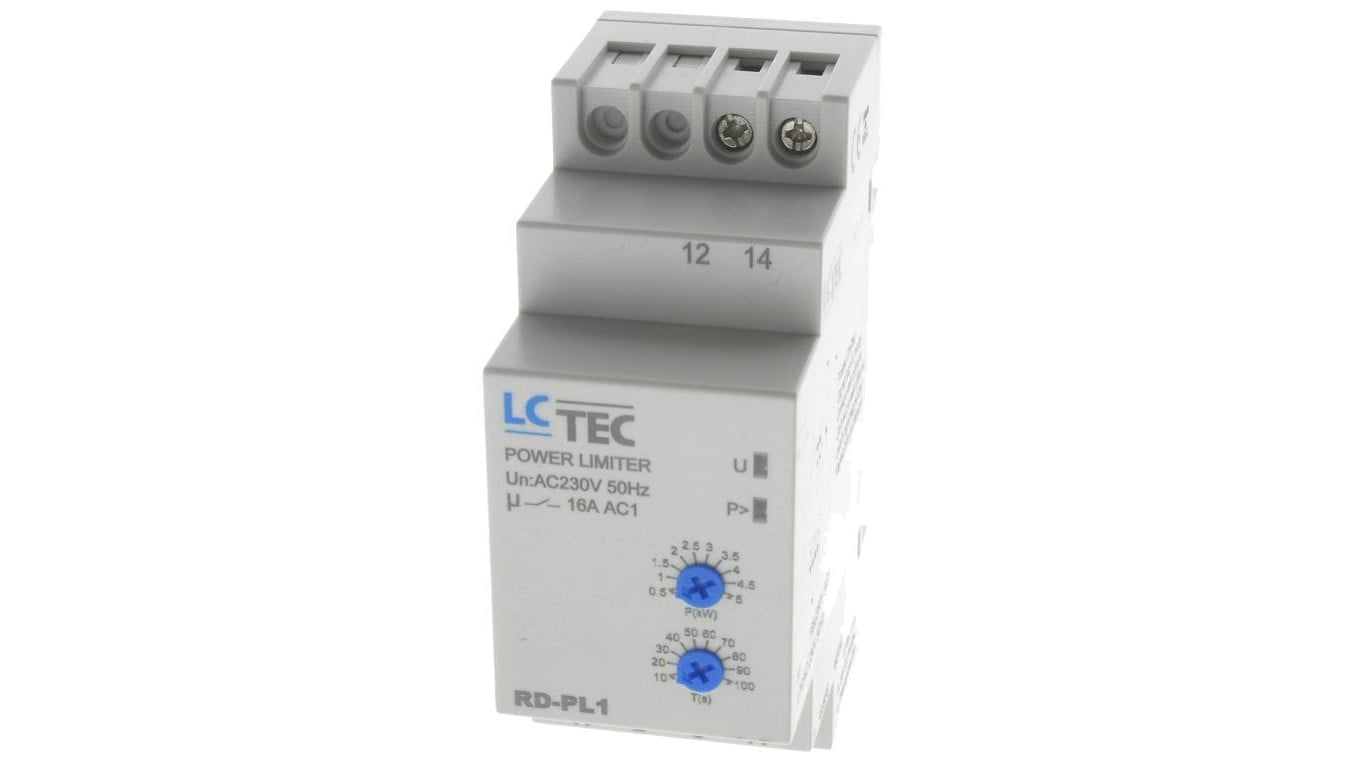 LC regulowany ogranicznik poboru mocy 16A 230V 0,5-2kW RD-PL1 9309