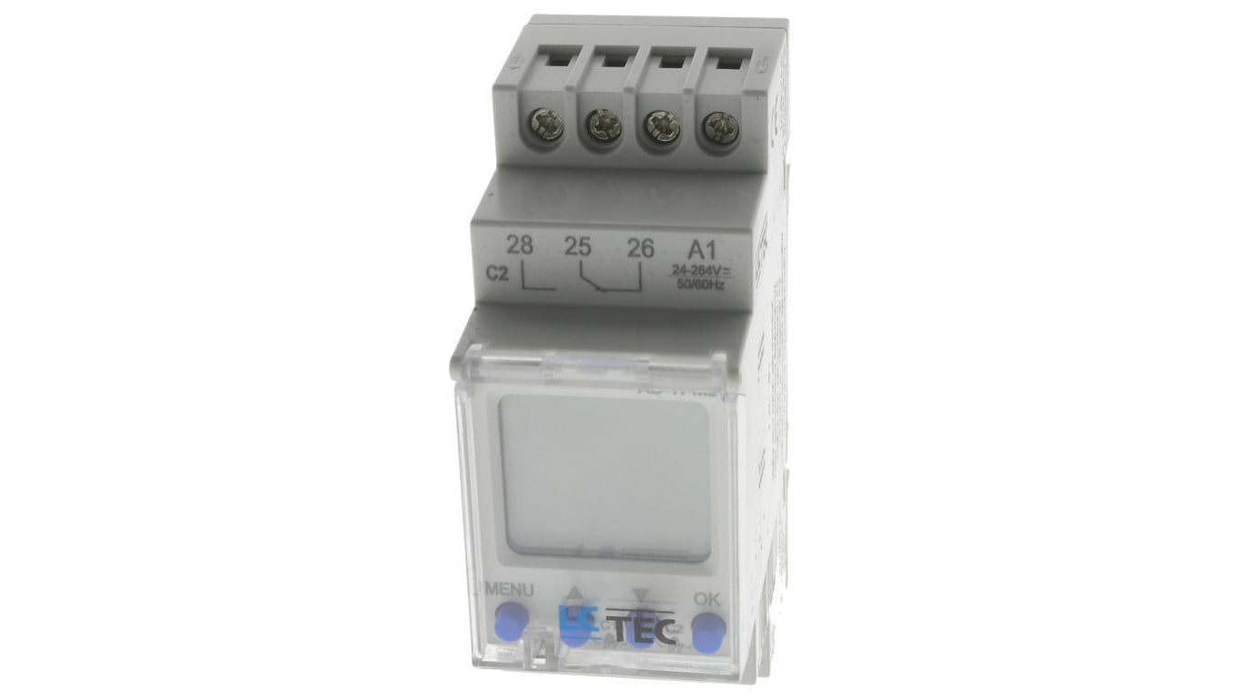 LC zegar astronomiczny programator sterujący dwukanałowy 16A 24-230V AC/DC RD-TPM2 9168