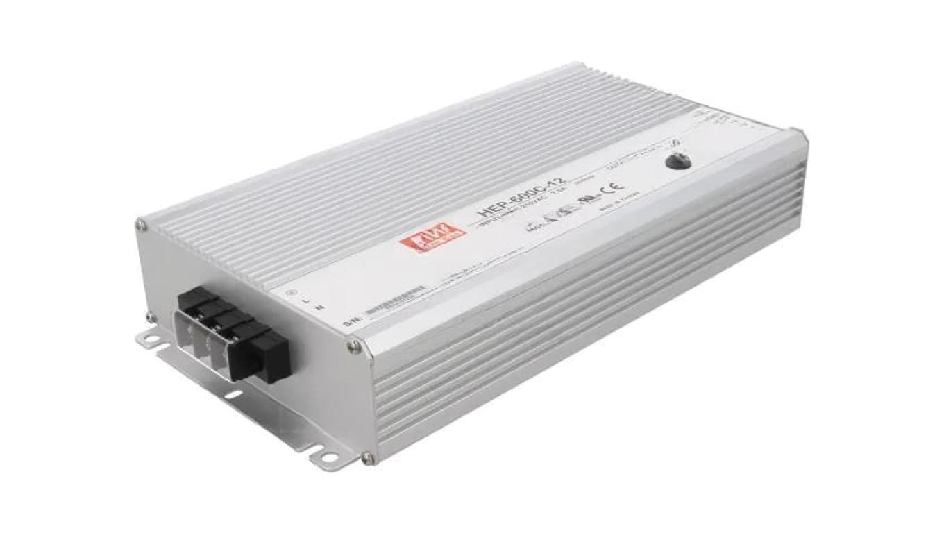 Ładowarka do akumulatorów, kwasowo-ołowiowy, 35A, 135...400Ah, 14,4VDC HEP-600C-12