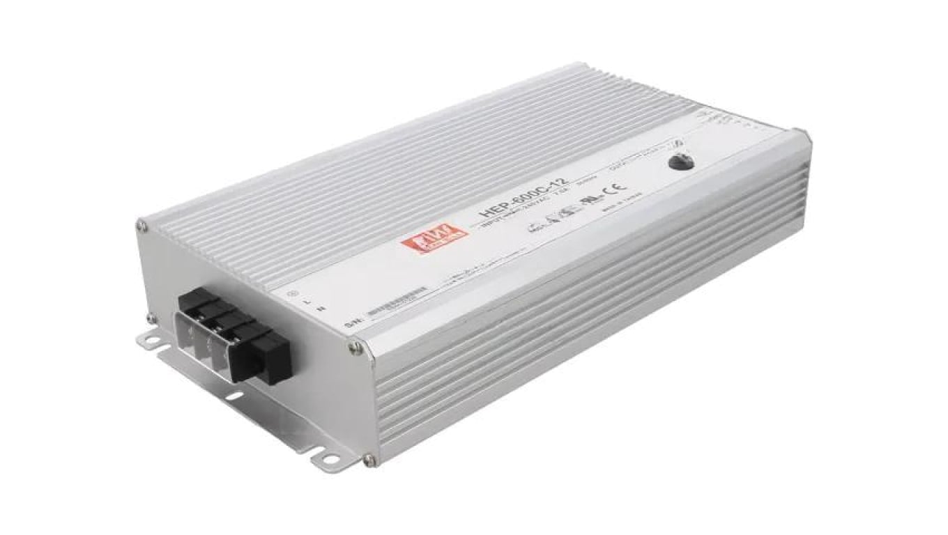 Ładowarka do akumulatorów, kwasowo-ołowiowy, 35A, 135...400Ah, 14,4VDC HEP-600C-12