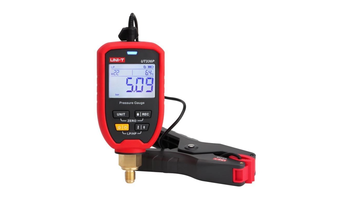 Miernik ciśnienia manometr bezprzewodowy (zestaw) Uni-T UT-366P KIT BT z Bluetooth