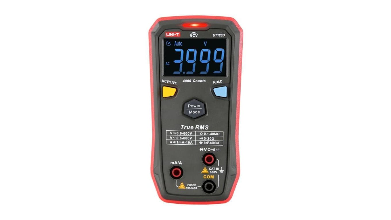 Miernik cyfrowy domowy multimetr uniwersalny Uni-T UT-123D