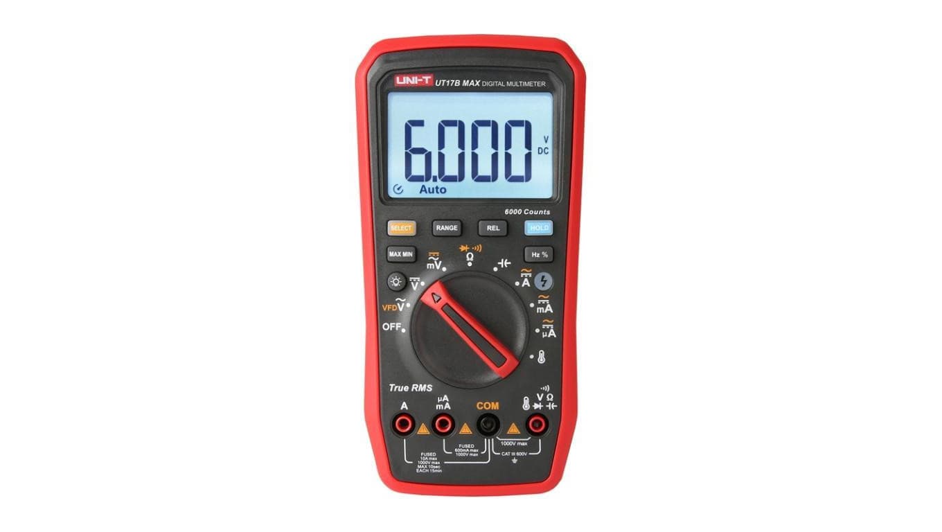 Miernik cyfrowy multimetr uniwersalny Uni-T UT-17B MAX