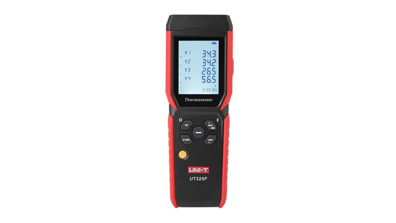 Miernik temperatury termometr 4-kanałowy Uni-T UT-325F