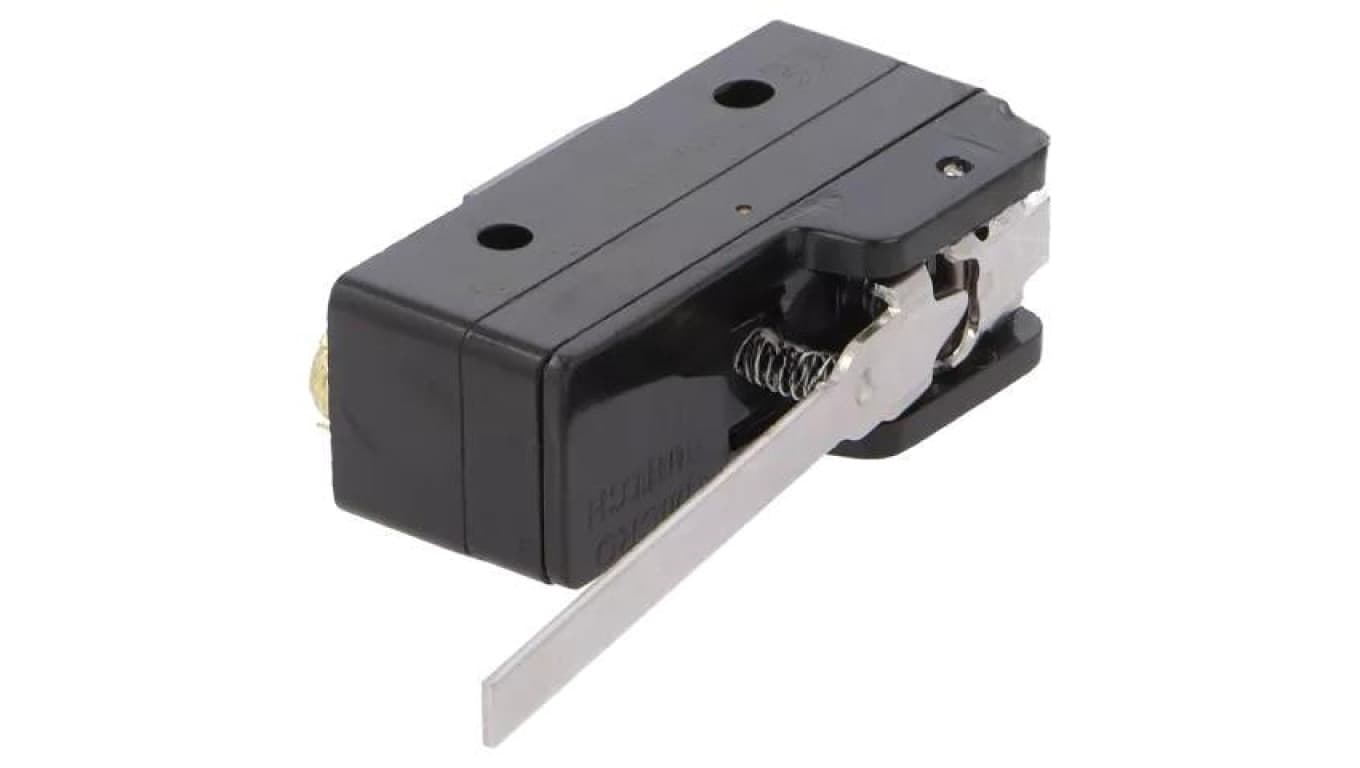 Mikroprzełącznik SNAP ACTION, z konfiguracją styków SPDT, siła przełączania 0,7N, 5A/125VAC, 0,5A/125VDC, IP40, BZ-2RW8244-A2