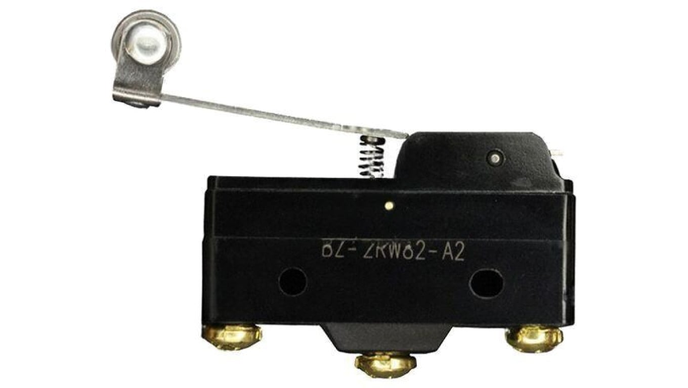 Mikroprzełącznik SNAP ACTION, z konfiguracją styków SPDT, siła przełączania 0,97N, 15A/250VAC, IP40, BZ-2RW82-A2