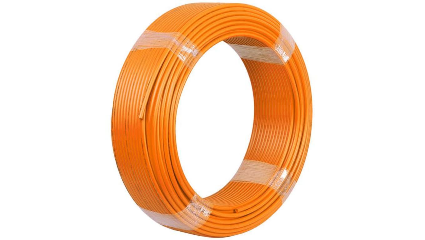 Mikrorurka doziemna FiberGuard 12/8 mm gładka HDPE z pilotem pomarańczowa INGREMIO /200 m/