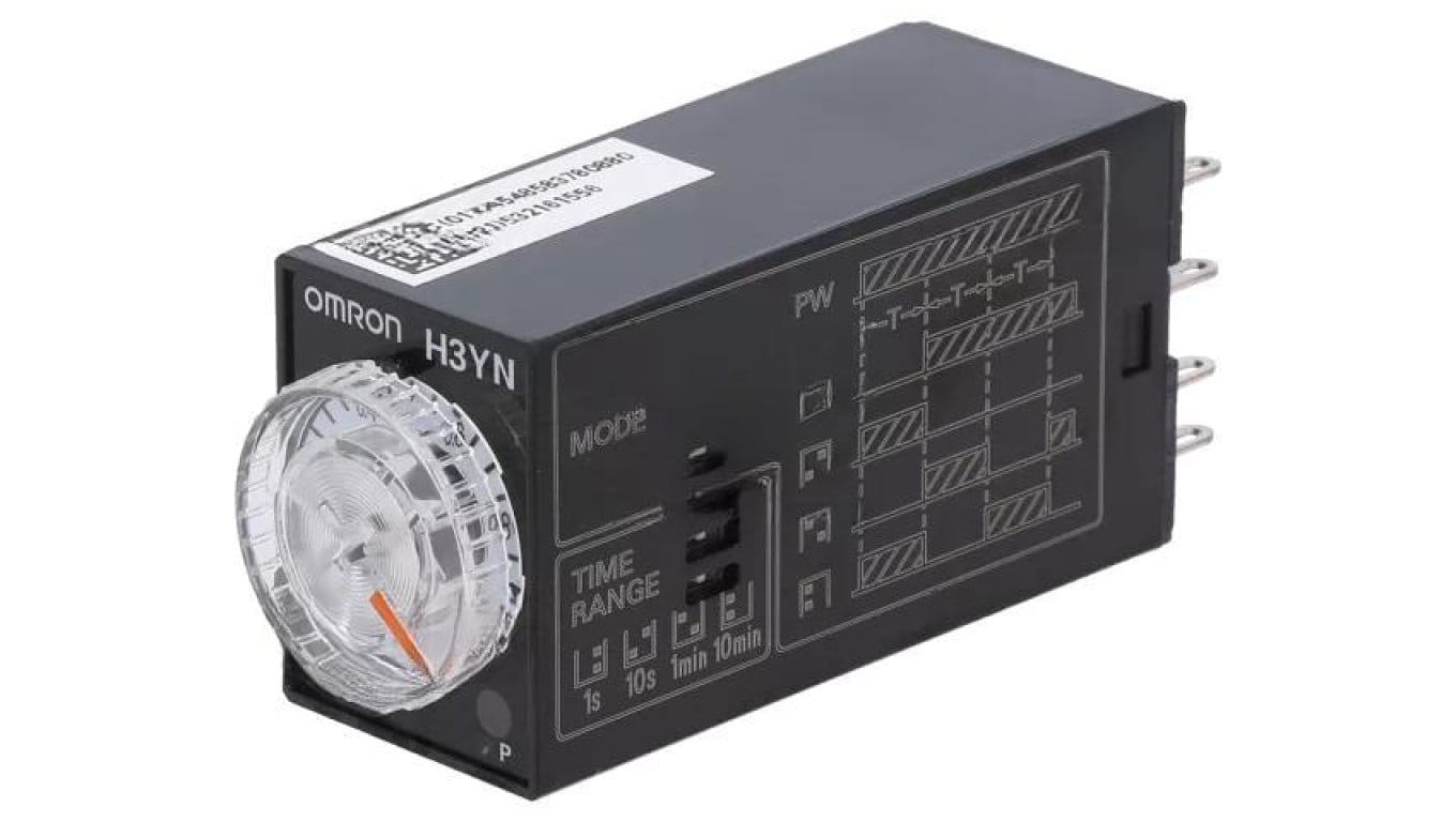 Moduł automatyki przekaźnik czasowy, podstawka, 250VAC/5A, IP40 H3YN-2-B DC24